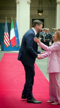 Meloni - Oggi ho ricevuto il Vicepresidente degli Stati Uniti d’America J.D. Vance (18.04.25)