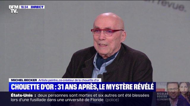 Chouette d'or: Michel Becker, co-créateur de la chasse au trésor raconte le moment de la découverte