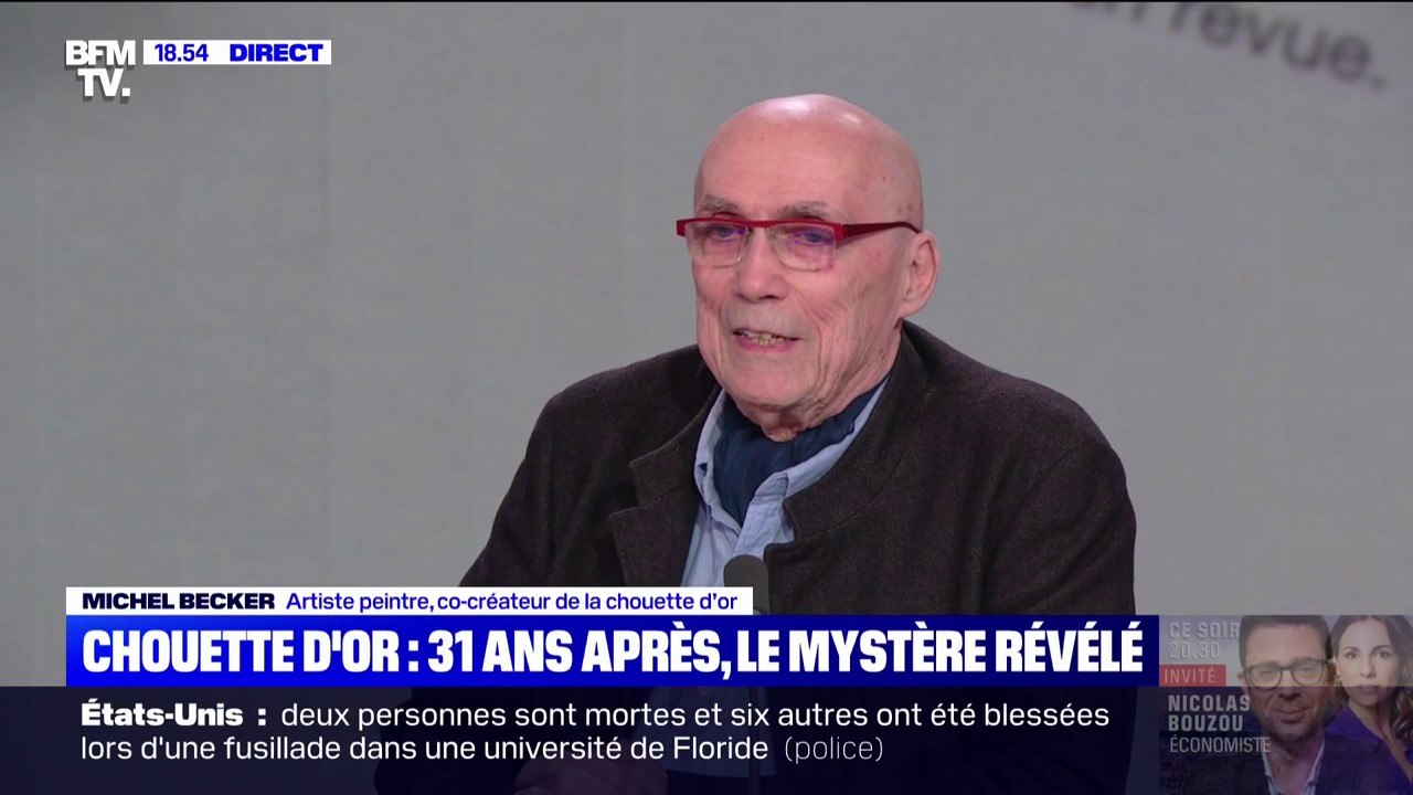 Chouette d'or: Michel Becker, co-créateur de la chasse au trésor raconte le moment de la découverte
