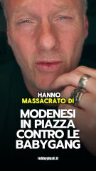 Robby Giusti - E' ora di scendere in piazza per dire basta alle BabyGang!  (18.04.25)