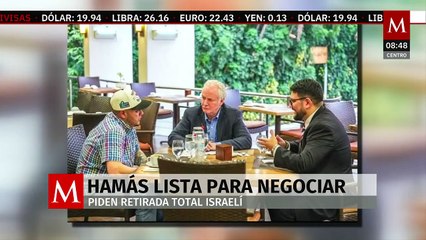 Hamás busca negociar liberación de rehenes; piden retirada total de Israel