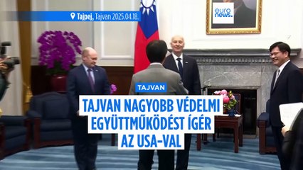 Az amerikai törvényhozók Trump vámtarifái és kritikái ellenére is kiállnak Tajvan mellett