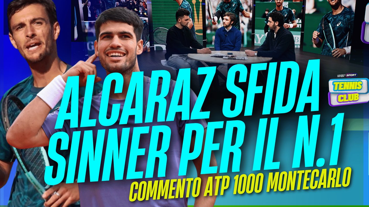 #Alcaraz VINCE, ma #MUSETTI INCANTA MONTE CARLO | Tennis Club