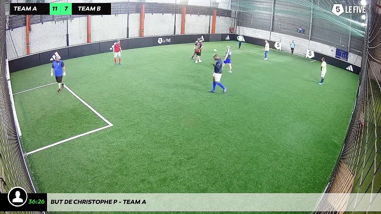 But de Christophe P - Team A