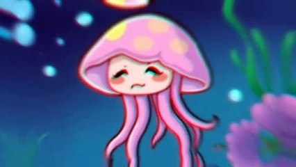 Lost baby jelly fish
