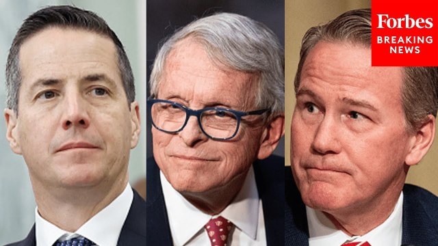 Gov. Mike DeWine, Jon Husted, And Bernie Moreno Hold Press Briefing To Discuss job Growth In Ohio