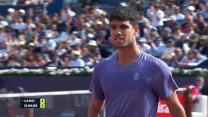 Barcelone - Alcaraz éteint De Minaur