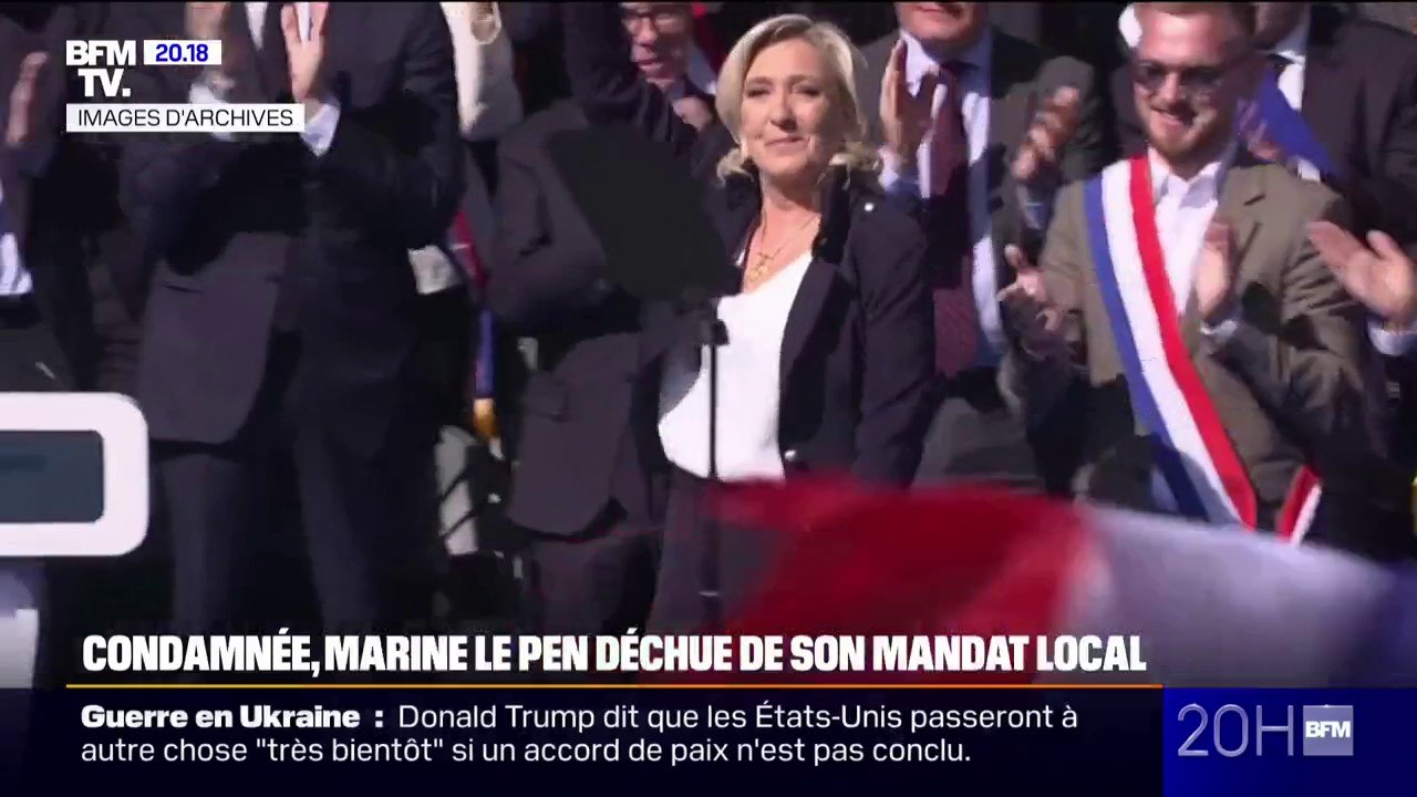 Affaire des assistants parlementaires: Marine Le Pen déchue de son mandat de conseillère départementale