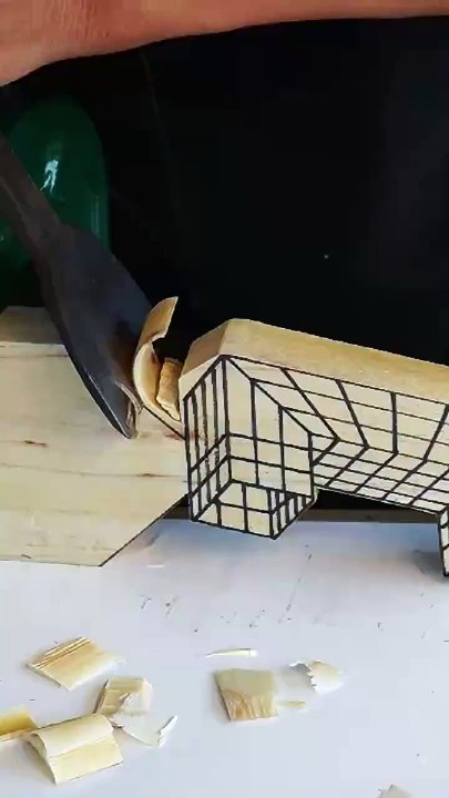 😱 So Satisfying Wood Carving