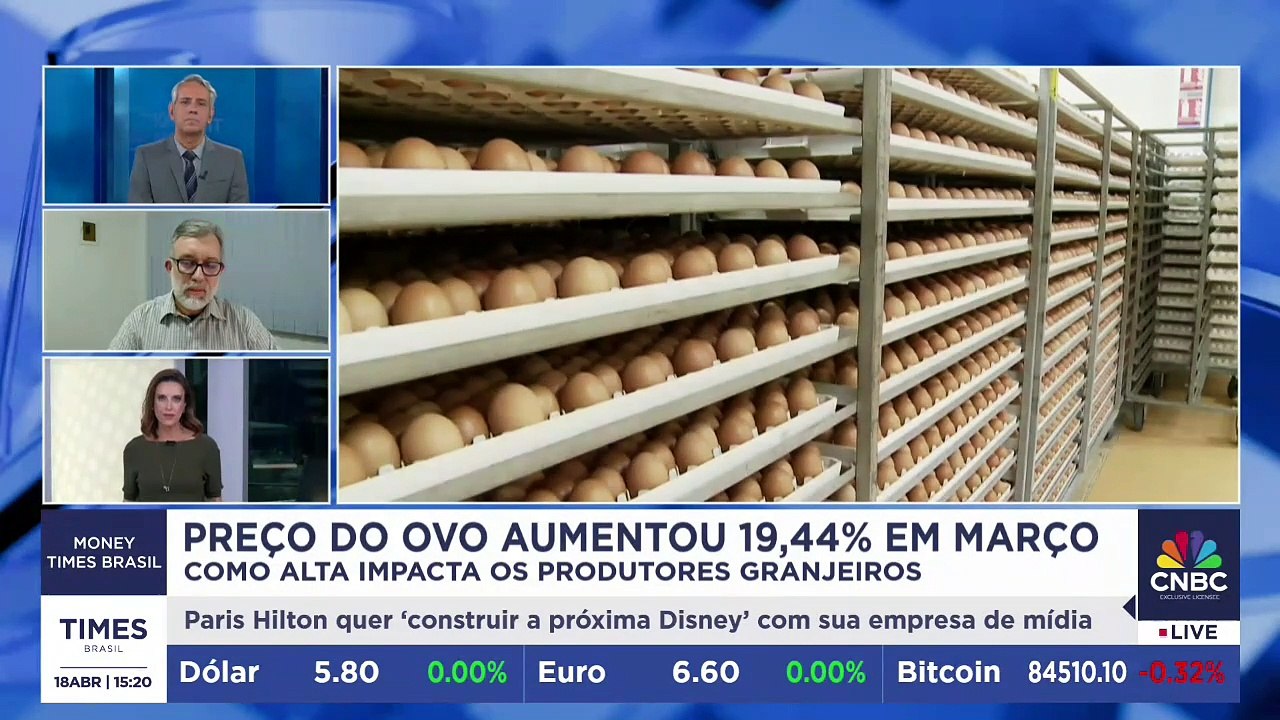 Surto de gripe aviária impacta produção de ovos nos EUA; CFO do Instituto Ovos Brasil explica