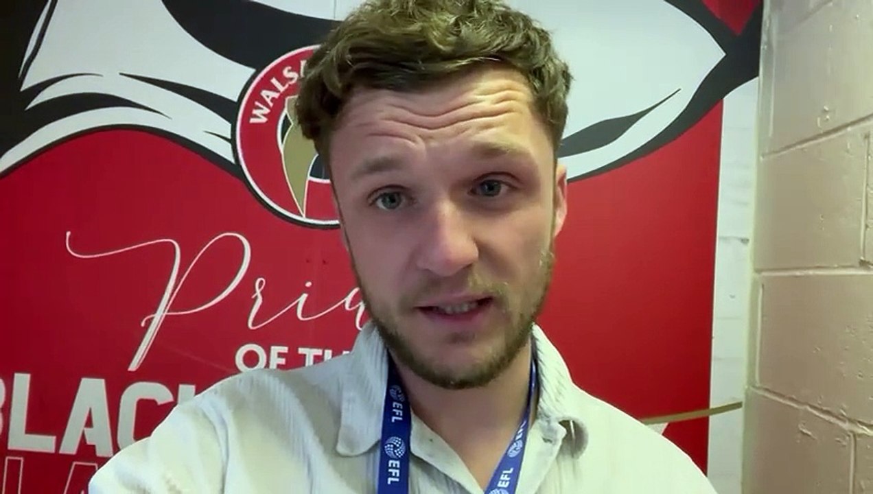 George Bennett gives his verdict on Walsall's 2-2 draw against Harrogate