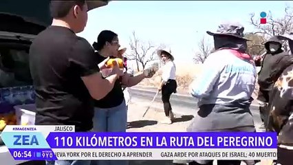 Se llevó a cabo la Ruta del Peregrino en Talpa de Allende, Jalisco