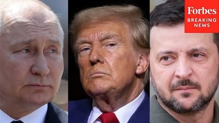 Trump Asked: 'What Do You Want To See From Russia And Ukraine' To Continue Negotiations?