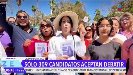 Elección judiciales: Sólo 309 candidatos de la CDMX aceptan debatir