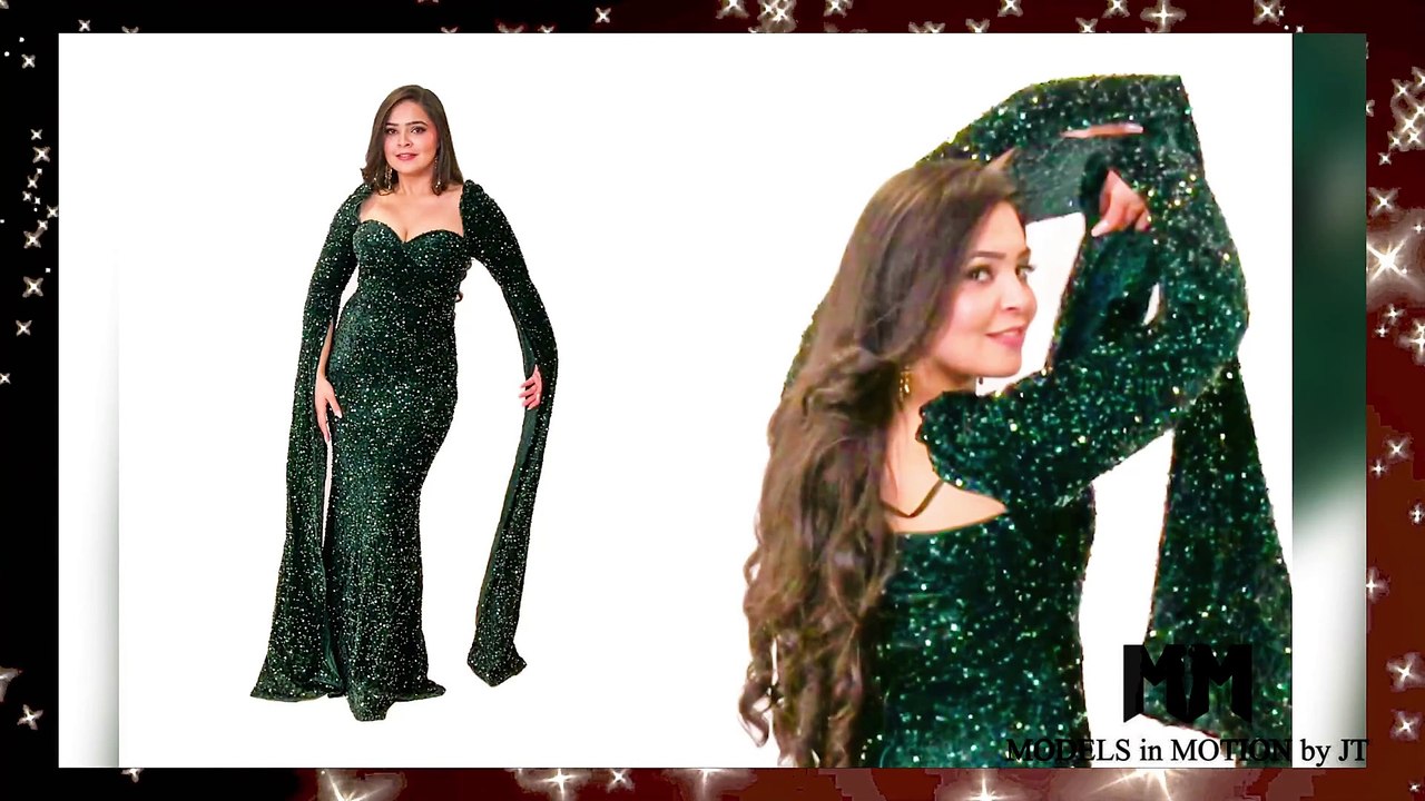 KANISHIKA - BLACK SPARKLE DRESS