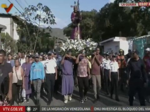 La Guaira | Creyentes expresaron su fe y devoción al Nazareno