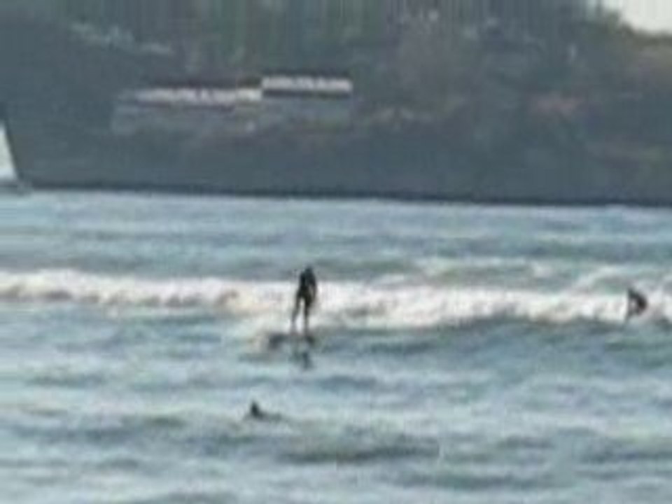 Hendaye : surfeurs