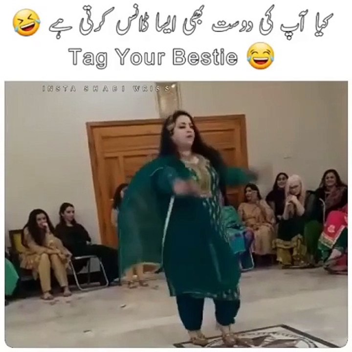 Your friend also doing same dance like this