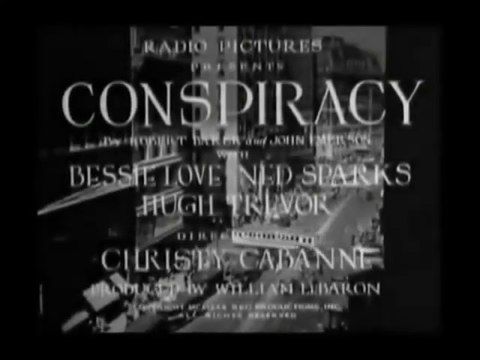 Conspiracy (1930)