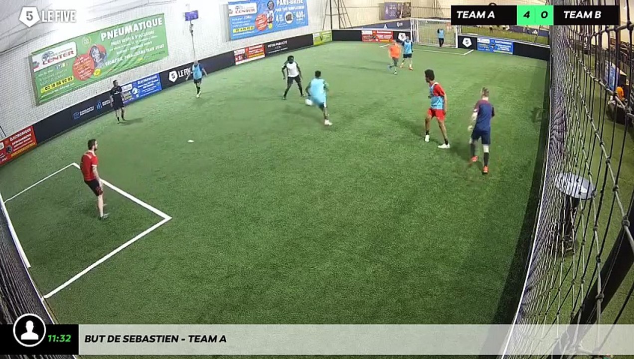 But de Sebastien - Team A