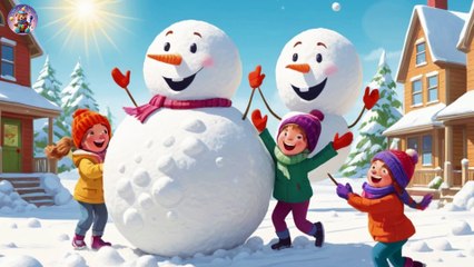 The Snowman’s Magic Hat | Popular Nursery Rhyme | Educational Kids Songs