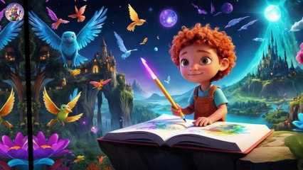 The Magic Pencil | Popular Nursery Rhyme | Educational Kids Songs