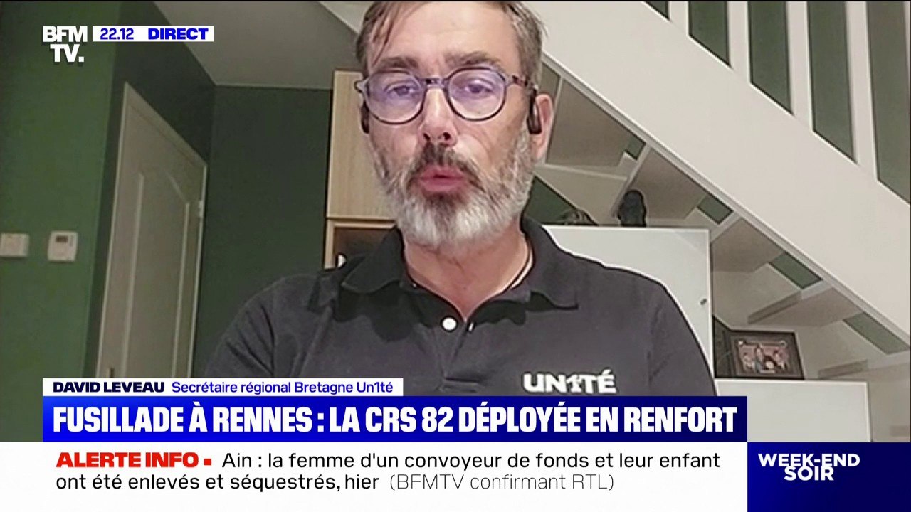 "Rennes est une ville qui a basculé dans le narcotrafic", affirme David Leveau du syndicat Un1té