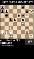 A. J. Head vs NN, Pawn checkmate