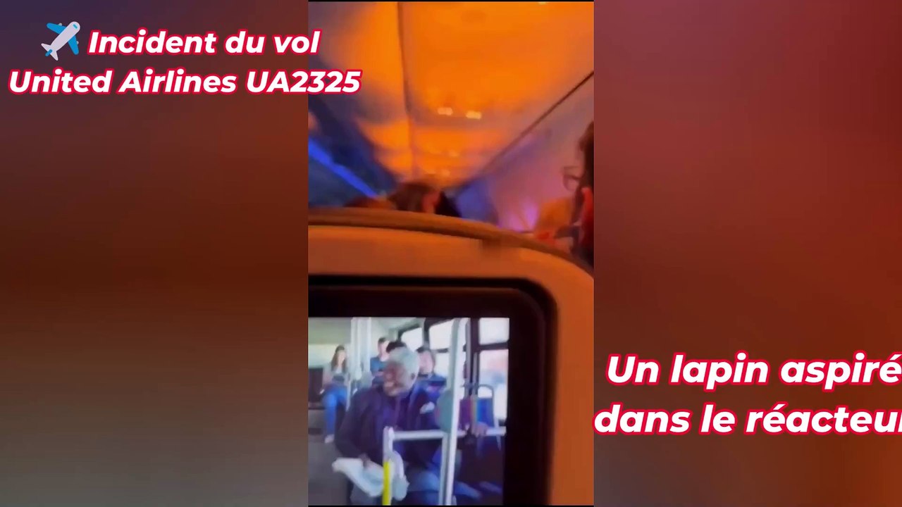 🚨 FLASH INFO – Incident sur un vol United Airlines ✈️🔥