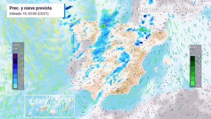 En unas horas una borrasca impactará en la España peninsular