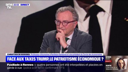 Pour Christian de Boissieu, la réponse aux mesures de Donald Trump est le "réarmement économique de l'Europe"