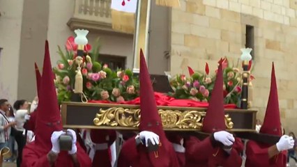 Así se vivió el Vía Crucis en Zipaquirá: feligreses acompañaron la procesión