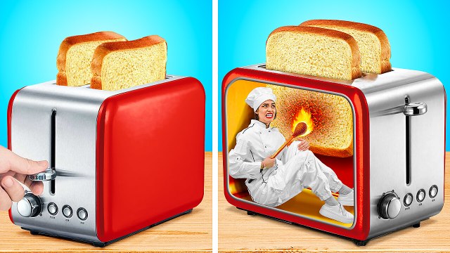 ET SI LA NOURRITURE ÉTAIT DES GENS ? SITUATIONS DRÔLES ET RELATABLES PAR 123 GO! FOOD