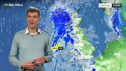 Met Office Saturday Morning Weather Forecast 19/04/2025