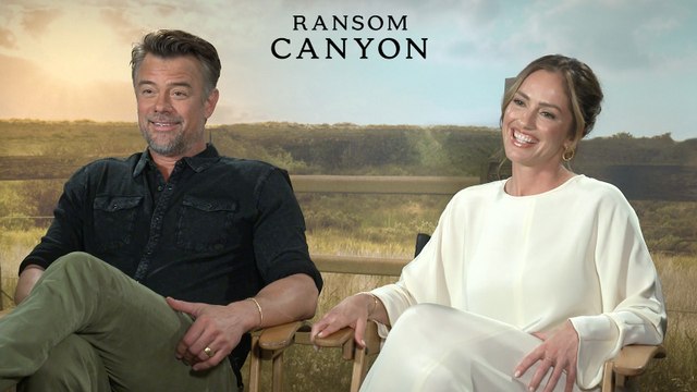 Josh Duhamel & Minka Kelly on Why Audiences Love Western Shows Like 'Ransom Canyon' & 'Yellowstone' | THR News Video