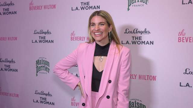 Rachel McCord on the pink carpet at the 2025 L.A. Woman Luncheon hosted by Los Angeles Magazine