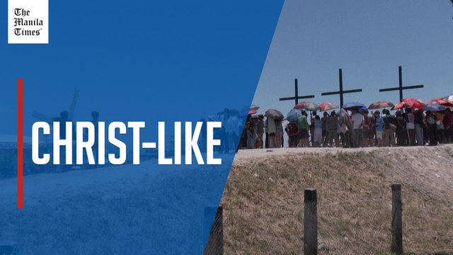 Filipino Catholics reenact crucifixion on Good Friday