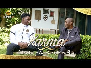 Série Karma - Lamine et son père en toute complicité