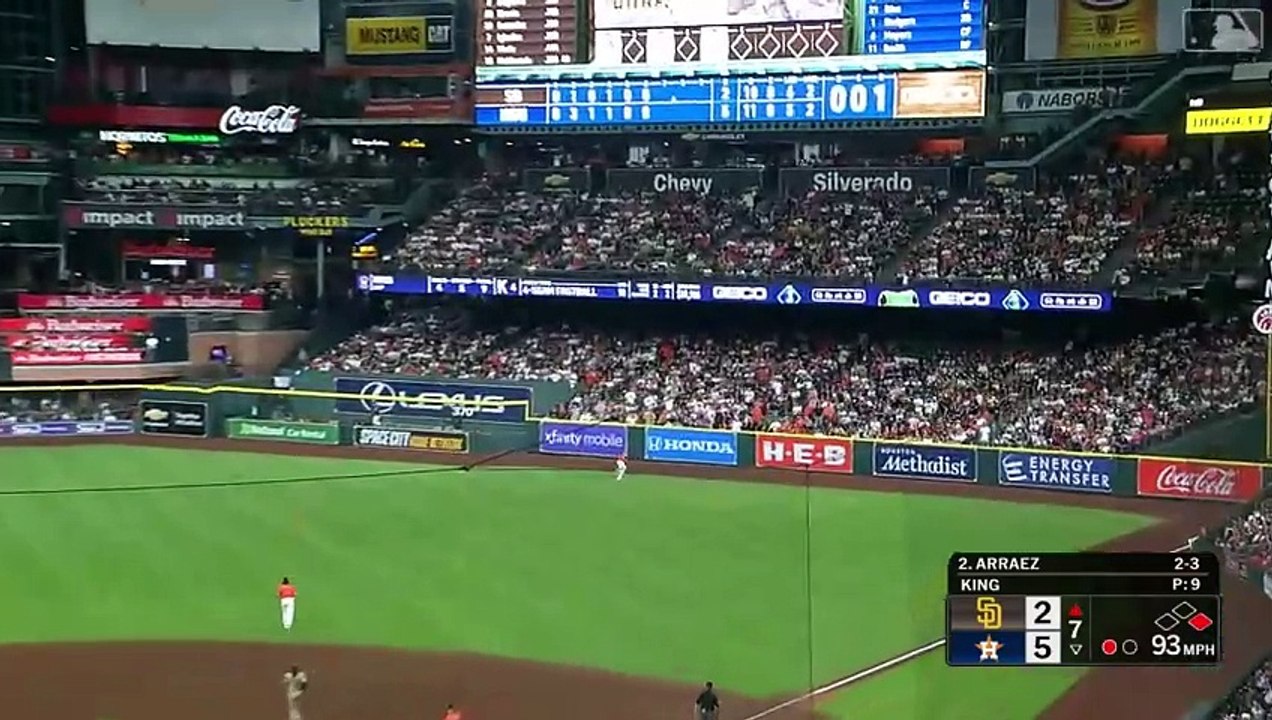 MLB: Luis Arráez conecta su tercer jonrón de la temporada