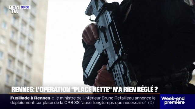 Rennes: la CRS 82, unité spécialisée dans les violences urbaines, venue en renfort