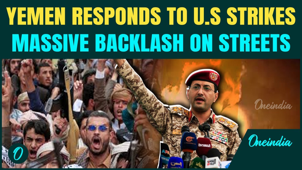 U.S Airstrikes Kill Dozens in Yemen: 400 Protests Erupt Nationwide — Houthis Vow More Strikes in Sea