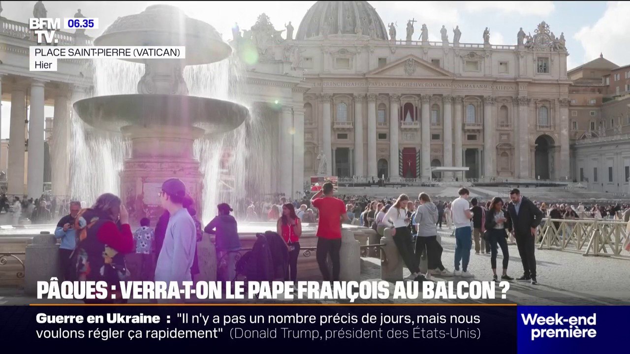 Pâques: le pape François fera-t-il une apparition au balcon ?