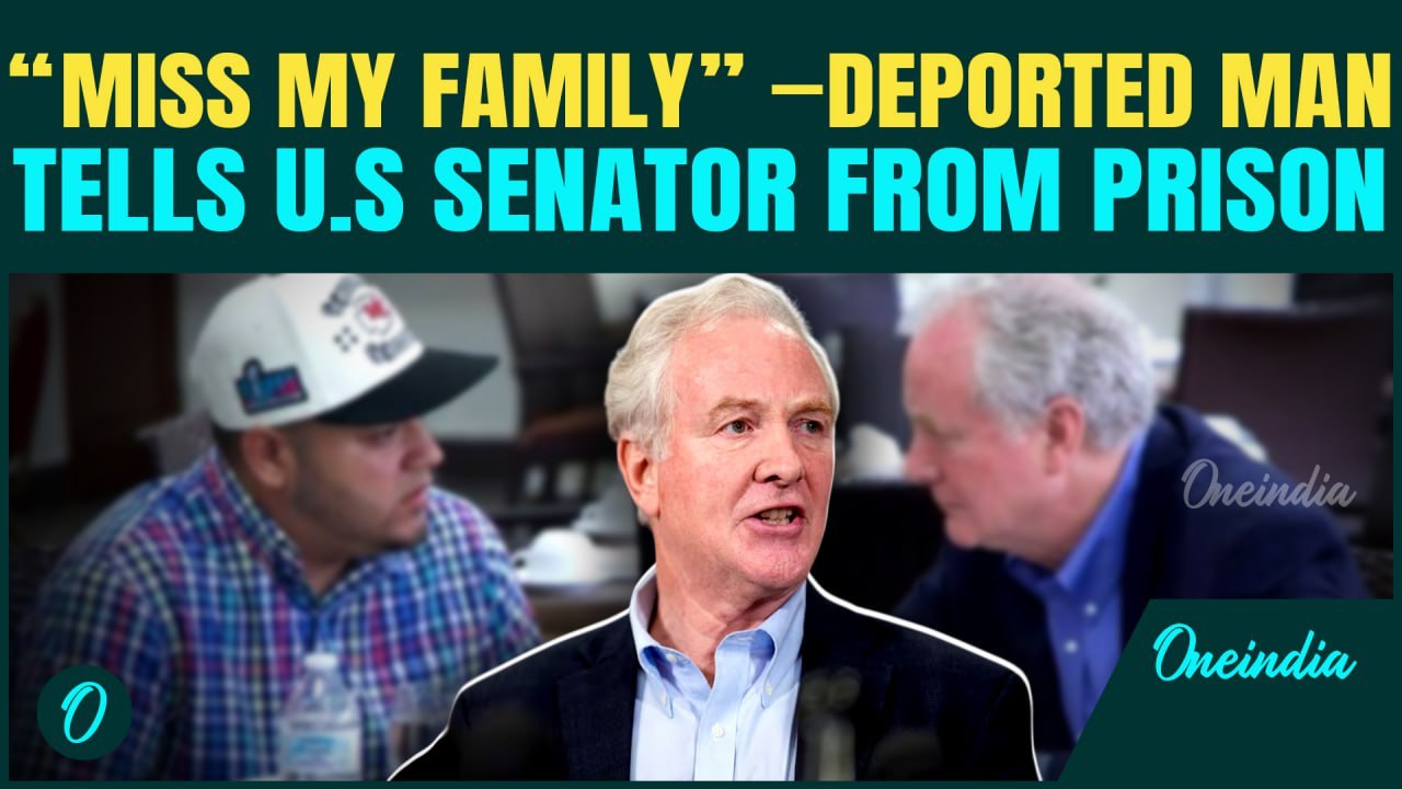 Deported Under Trump, Now Locked in El Salvador — U.S. Senator Meets Man Held in Notorious Prison