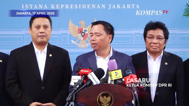 Pimpinan Komisi V DPR Temui Prabowo, Bahas Infrastruktur hingga IKN