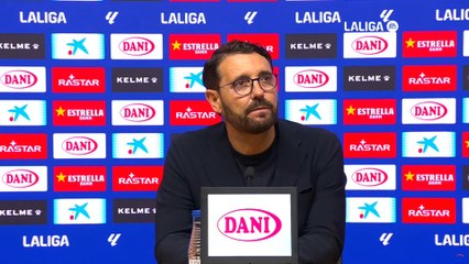 Bordalás explica el cambio de Álvaro