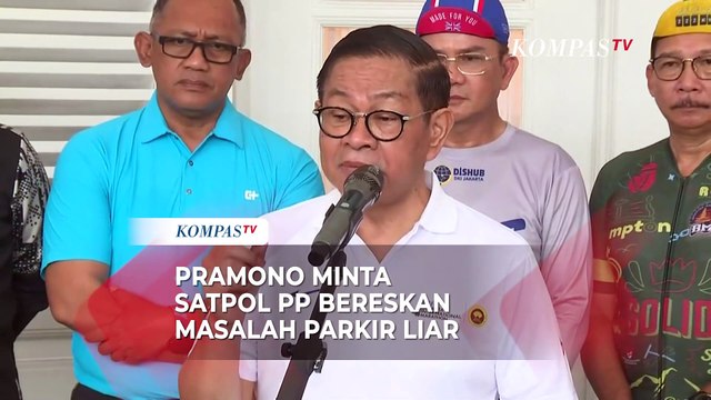 Pramono Anung Soroti Parkir Liar di Jakarta, Minta Satpol PP Benahi