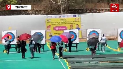 जयपुर में नेशनल लेवल आर्चरी टूर्नामेंट: देश भर से आईं 400 तीरंदाज, खेल परिषद की अनदेखी का शिकार