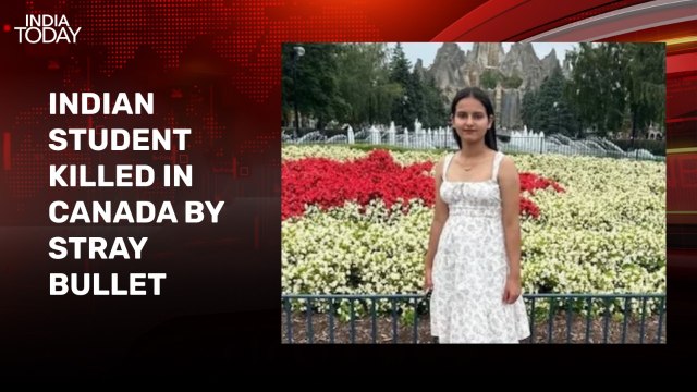 Indian student killed in Canada by stray bullet during shooting incident