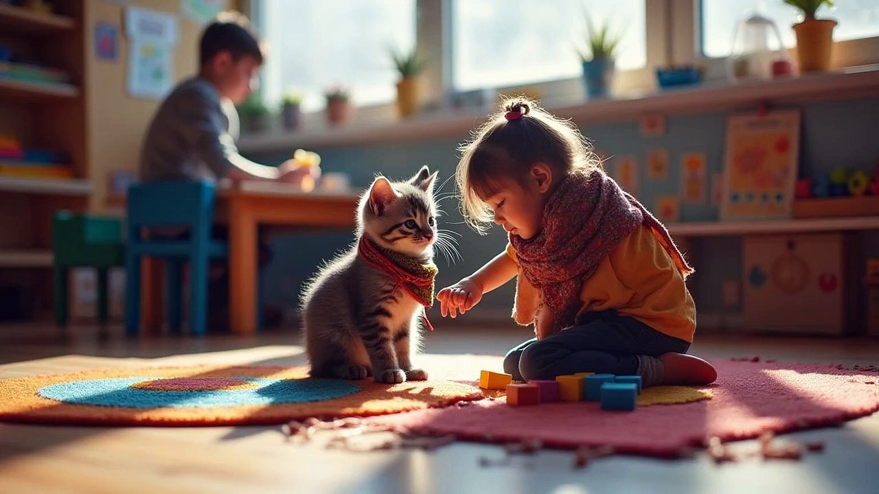 "Mittens the Brave: A Poor Cat’s Inspiring School Story"