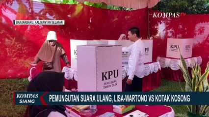 Pemungutan Suara Ulang Pilkada 2024 di Sejumlah Daerah, Wamendagri Tinjau TPS di Banjarbaru